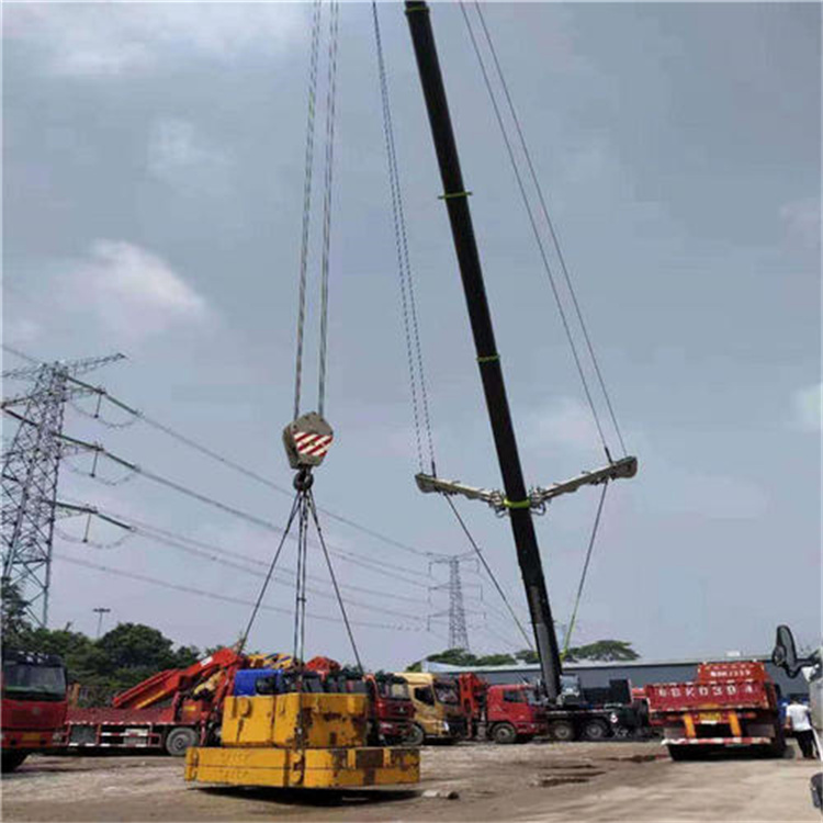 文罗镇风电设备吊装